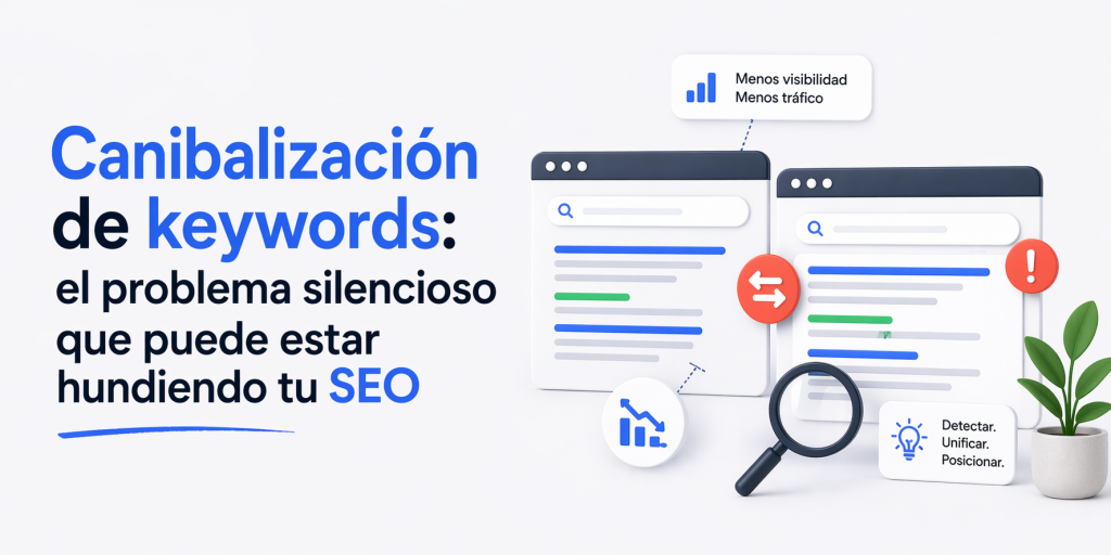 Canibalización de keywords: el problema silencioso que puede estar hundiendo tu SEO