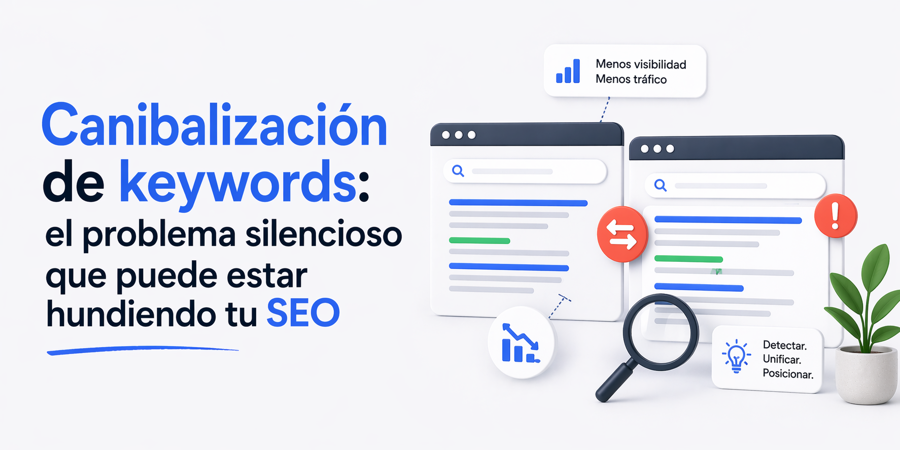 Canibalización de keywords: qué es y cómo resolverla