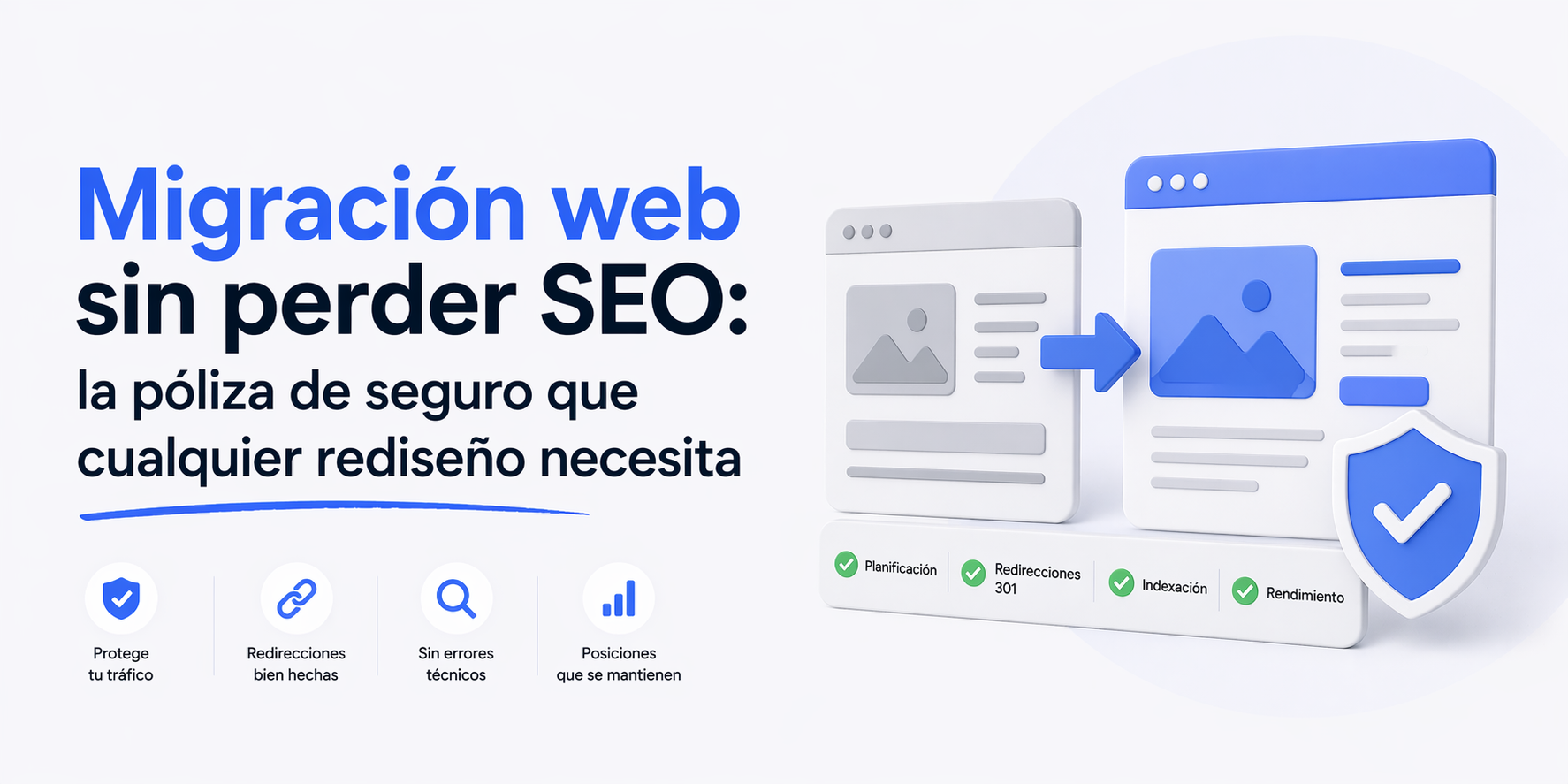 Migración web sin perder posicionamiento SEO