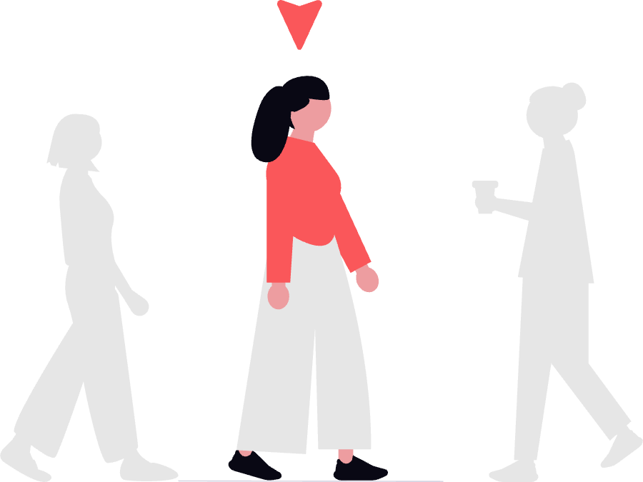Ilustración de público objetivo
